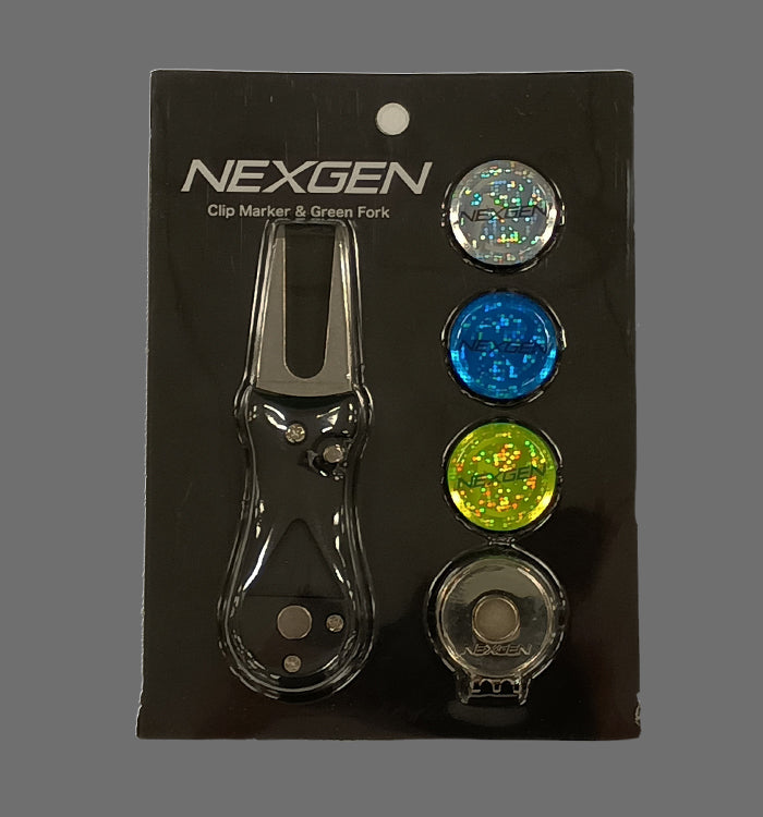クリップマーカー&グリーンフォーク