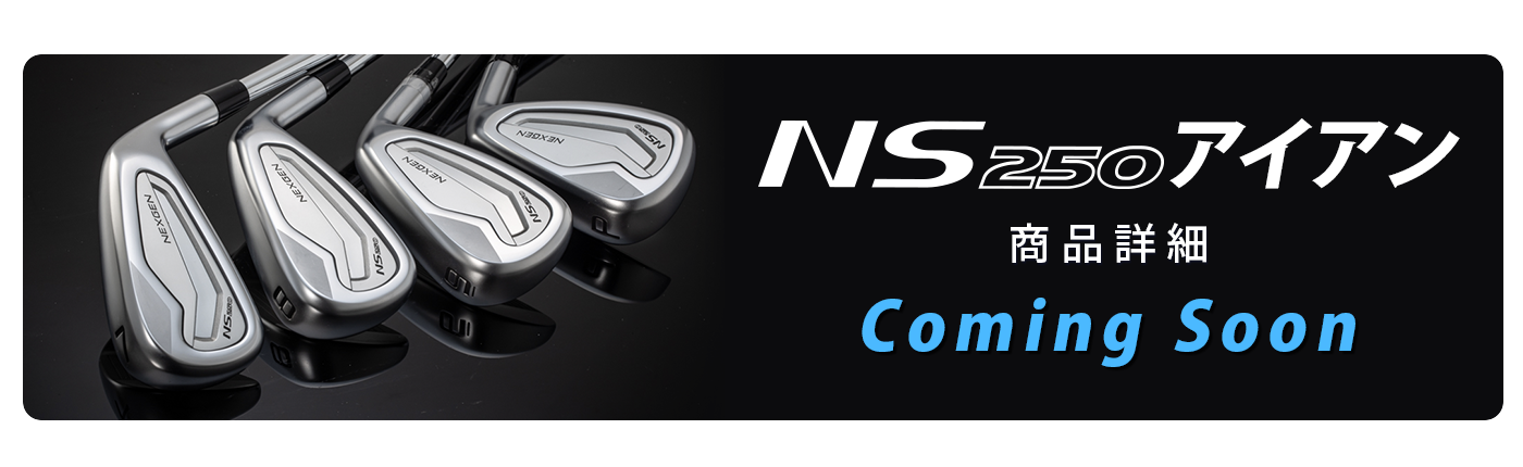 NS250アイアン詳細 Coming Soon