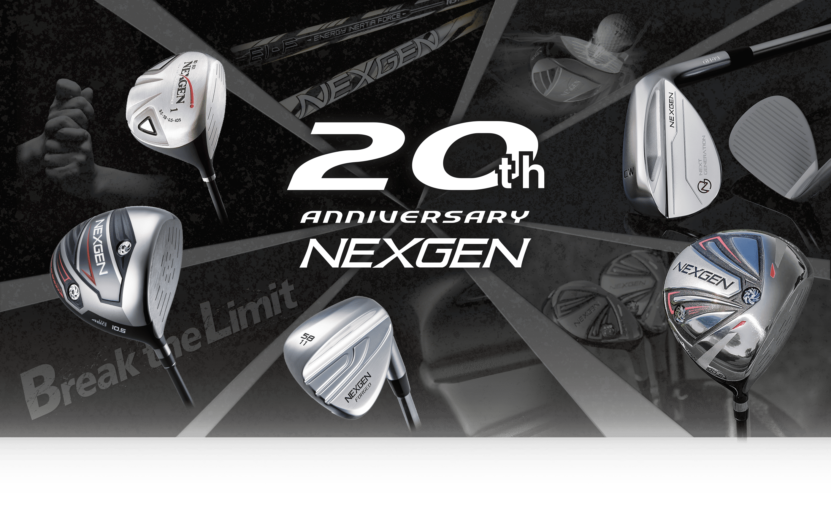 2026年にブランド誕生20周年を迎えるNEXGENは今年もジャパンゴルフフェアへ出展いたします！