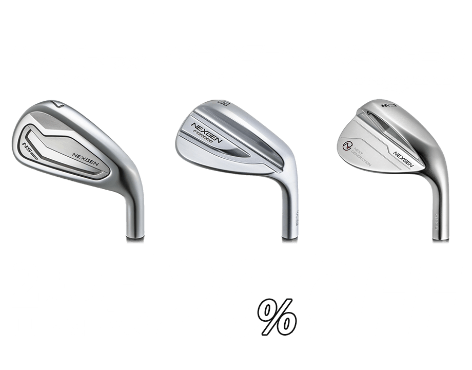 対象のNEXGENシリーズのクラブ2点以上同時購入で20％OFF
